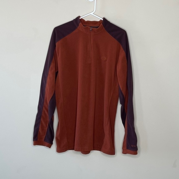 The North Face TKA 100 Micro Quarter Zip Fleece Pullover - Picture 1 of 5
